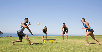 Spikeball at Potters Resorts
