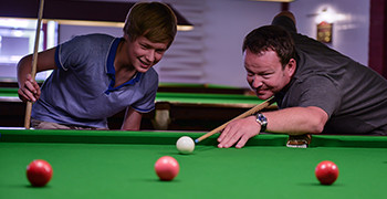 Snooker at Potters Resorts