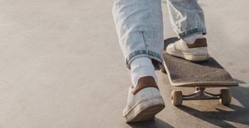 Skateboarding at Potters Resorts