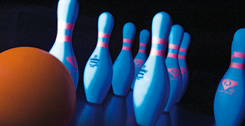 Ten pin bowling at Potters Resorts